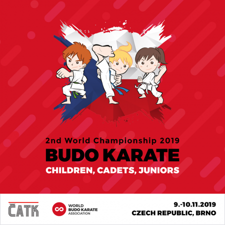 Světový pohár dětí a mláděže Budo karate Brno DRFG Arena