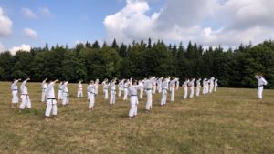 Letní soustředění 2018 Karate TJ Tesla Brno ve Svratouchu