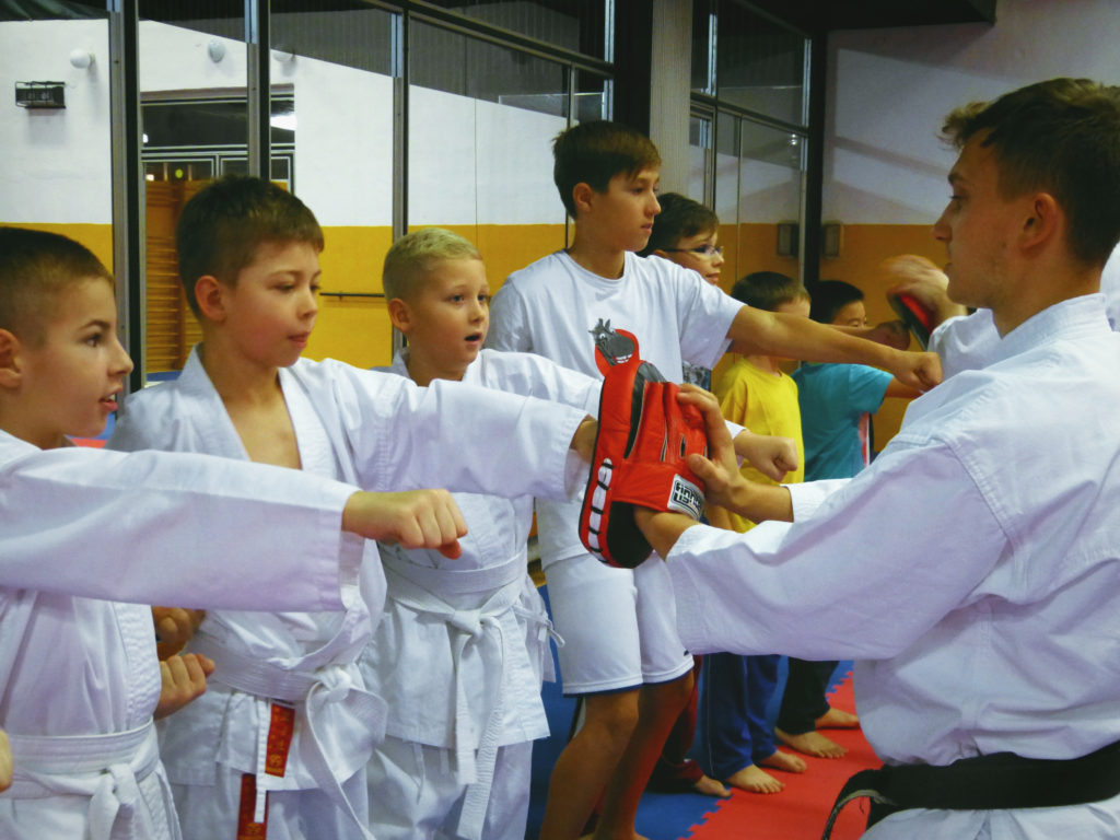 Trénink karate pro děti v Brně na Lesné